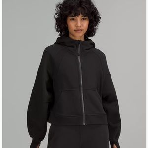 Oversized Scuba Full Zip hoodie